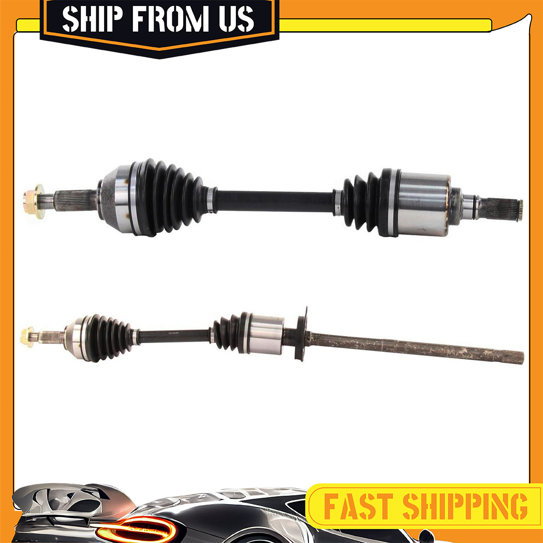 TrakMotive 2X Front Pair CV Axle Shaft For Mercury Montego 3.0L | eBay