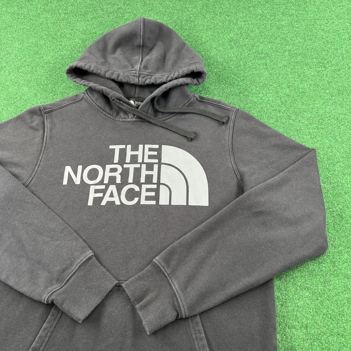 Vintage The North Face Hoodie Mens S Black Sweatshirt Camping Hiking Sweater  | eBay
