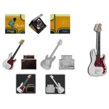 PAMP Fender® Dynamic Duo 2 Coin Silver Set Precision Bass® Guitar & Bassman® Amp
