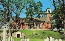 The Reformed Dutch Church of Claverack: Church NY new York Vtg Postcard H31
