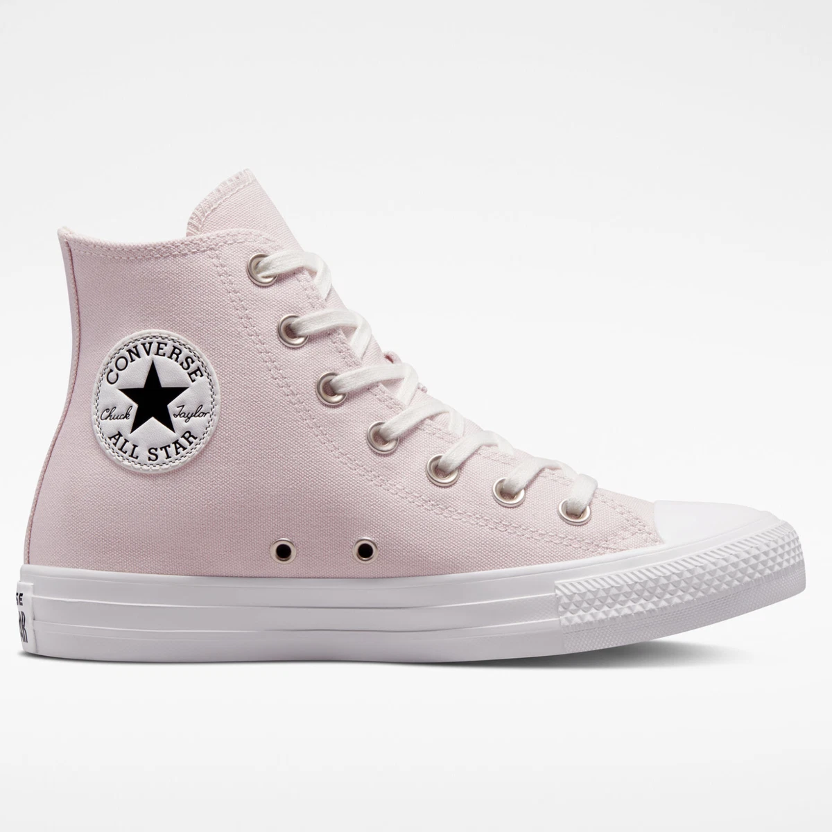 Rebaja Molesto Desventaja Converse Hi Top Canvas Trainers Embroidered Crystals Barely Rose Pink  A03740C | eBay