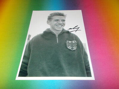 Armin Hary  Leichtathlet Gold 1960  signed signiert Autogramm auf  20x28 Foto