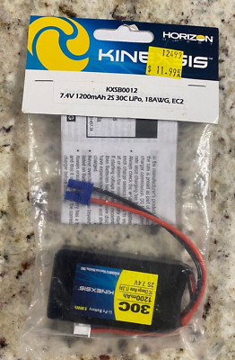 R/C RC HORIZON KINEXSIS 30X 1200 MAH KXSB0012 FLAT BATTERY PACK NEW!