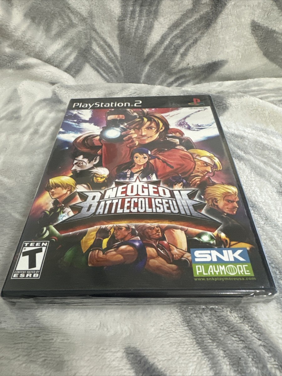 NeoGeo Battle Coliseum (Sony PlayStation 2, 2007) New Sealed