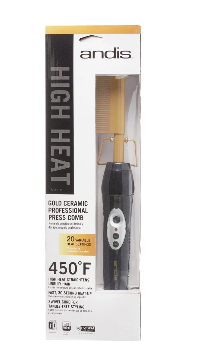 Andis gold top ceramic press comb