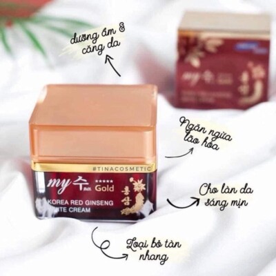 MY SU S II R GOLD Korea Red Ginseng White Cream 50ml ''MADE IN KOREA''.