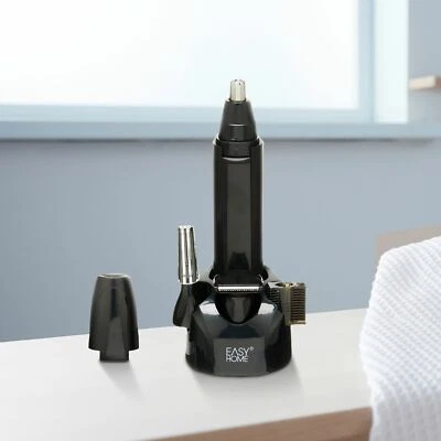 3 in 1 Trimmer für Bart/Koteletten, Nasen-Ohrenhaartrimmer Augenbrauen Easy Home