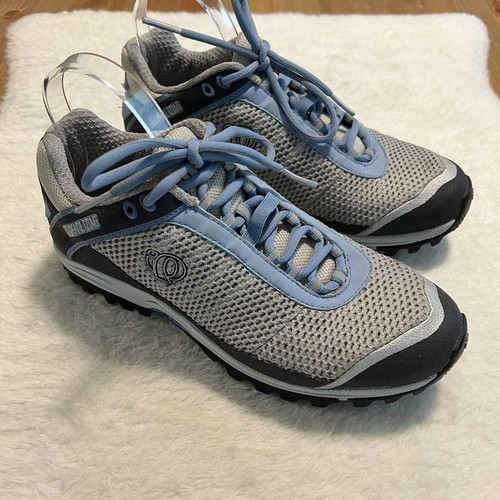 Pearl iZumi Womens X-ALP SEEK 5730 Gray Blue Cycling Shoes Sz 9 1/4 (EUR 41) - Picture 2 of 12