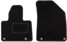 Fußmatten Automatten Vorne Velours Schwarz für Citroen C5 III X7 2008-2017