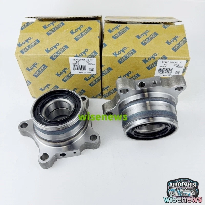 Rear Left and Right Wheel Hub and Bearings For Lexus GX470 2003-2009 Koyo Foto 2 de 4