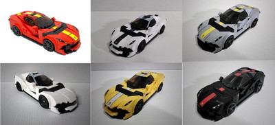 LEGO 76914 Speed Champions Ferrari 812 Competizione & Custom White
