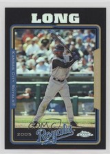 2005 Topps Chrome Update & Highlights Black Refractor 189/250 Terrence Long 1t5