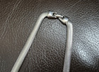 Vintage Napier choker necklace in silver tone with gold tone accent — photo 3