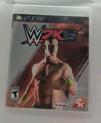 WWE 2K15 John Cena PlayStation 3 PS3 Complete Game  (I-1)