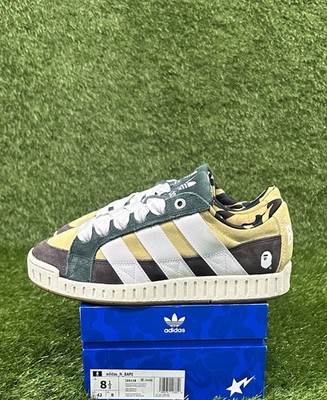 adidas NRTN BAPE Sand IE6118 Size 8.5 A Bathing Ape Bape Sta OG Box Extras