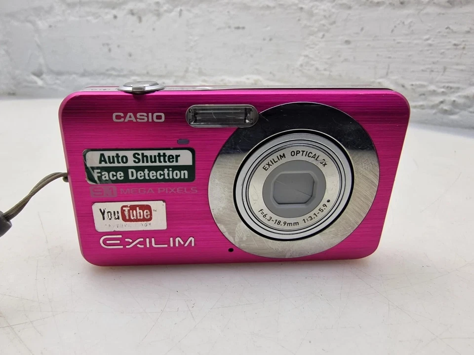 Casio Exilim EX-Z85 9,1 MP Digitalkamera Pink Compact YouTube-Modus nicht getest - Bild 2 von 4
