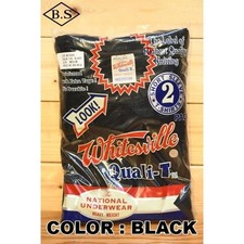 WHITESVILLE 2 PACK T-SHIRT Black WV73544 Made in Japan