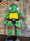 Vintage 1989 Teenage Mutant Ninja Turtles Raphael  Plush Stuffed