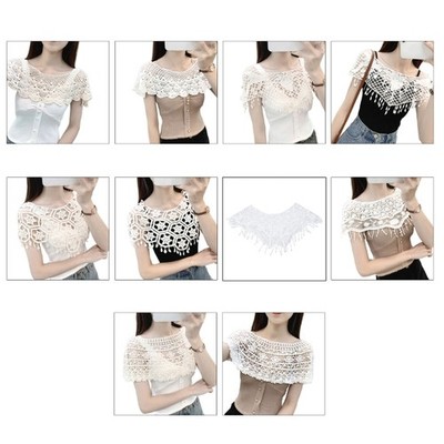 Shawls Cloaks Lace Shawl Embroidery Bridesmaids Shrug Crochet Capes Party