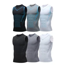 Shaperluv Male Shaper Tank Chest Gynecomastia Compression Tank Top