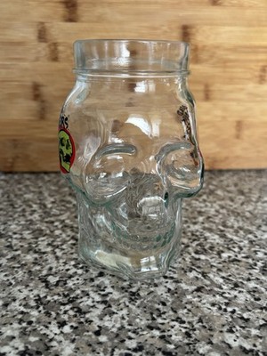Dead Man s Fingers Limited Edition Clear Spice Rum Skull Glas. 