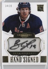 2013-14 Panini Dominion Hand Signed 14/25 Brad Richards #HS-IC Auto 2u9