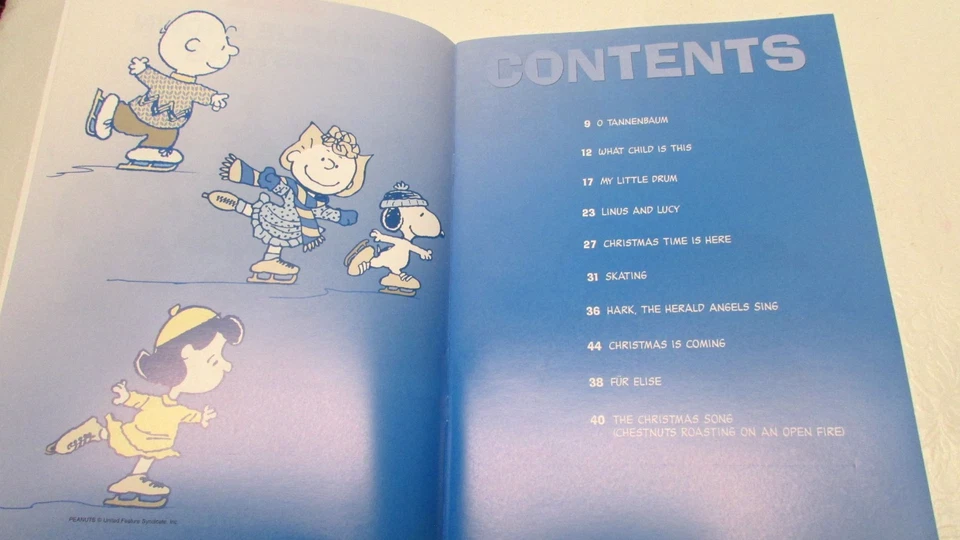 A Charlie Brown Christmas - EASY PIANO BOOK Hal Leonard Music - Image 4 of 4