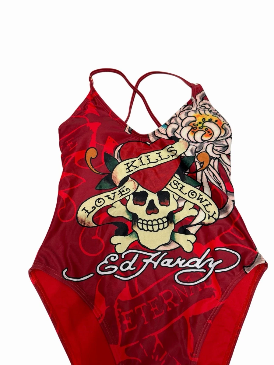 Ed Hardy Skull Swimwear for Women for sale | eBay