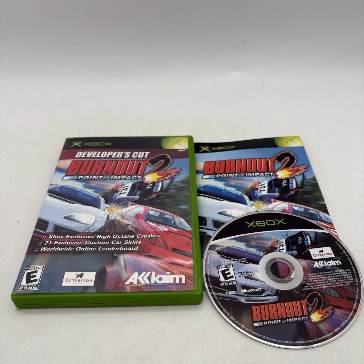 Burnout 2 Point of Impact Nintendo Gamecube PAL GC EUR FRA