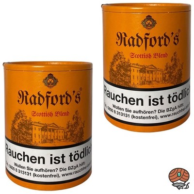 Radford´s Scottish Blend Pfeifentabak Dose 2x 200g (ehem. Old Scotch)