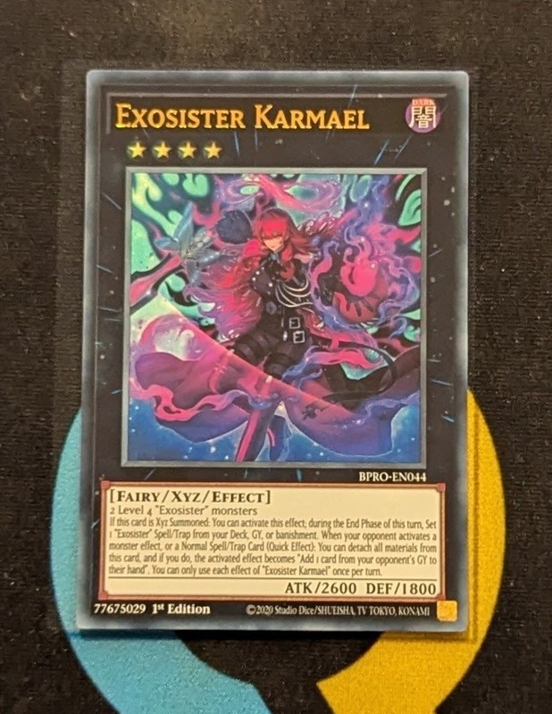 BPRO-EN044 Exosister Karmael Ultra Rare 1st Edition YuGiOh
