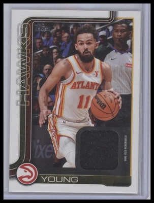 #ad 2025 26 Topps #FRO TY Trae Young Flagship Real One Relics $4.99