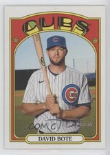 2021 Topps Heritage High Number French Text O-Pee-Chee Back David Bote #506 0y4a