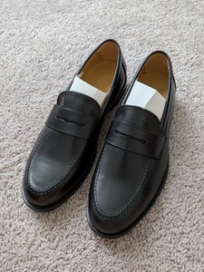 Charles Tyrwhitt Black Leather Penny Loafers Mens US 9.5 UK 8.5 NEW In BOX Charles Tyrwhitt Black Saddle Loafer 8.5 UK/9.5 US | eBay main image 2