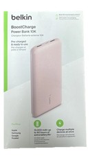 Belkin BoostCharge 10000mAh USB Power Bank 3-Port Pink BPB011BTRG