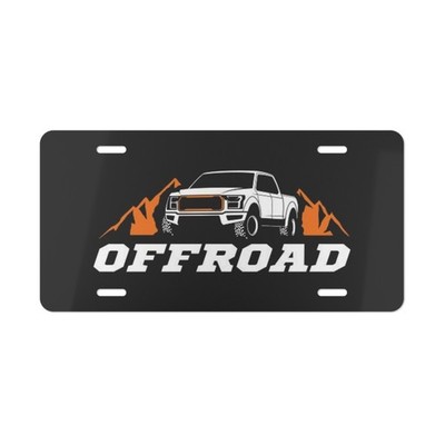  Custom Offroad Vanity License Plate | 4x4 Car Tag | Jeep Truck ATV Decor Gift