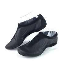 Bloch Pulse Dance Shoes Womens 7 Black Split Sole Leather SO470L Jazz Theater
