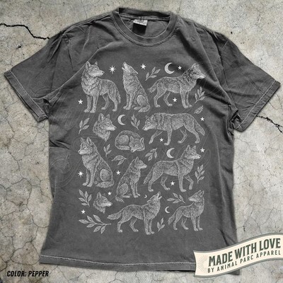 Wolf Vintage Full Moon Comfort Tee