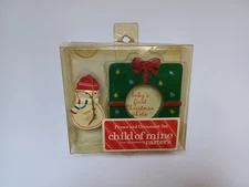 Baby's First Christmas Photo Frame With Ornament