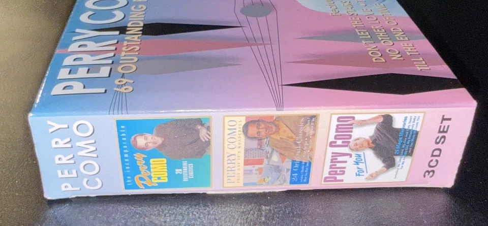 PERRY COMO 69 Outstanding Performances 3-CD Box Set Incomparable For You *GREAT* — 第 3/4 张图片