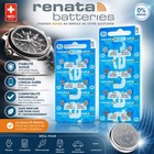 Pile Renata SR626SW / SR626 / 377 / 1,55V Swiss Made pour montre