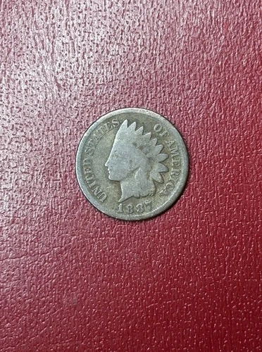 1887 Indian Head Cent Good Condition USA One Penny Nice Date FAST SHIPPING #87A