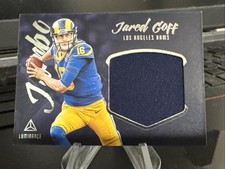 Jared Goff 2020 Luminamce Jumbo Patch RAMS Lions