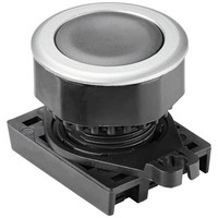 Tru Components TC-10343972 S3PF-P1K Drucktaster Knopf Schwarz 1 St.