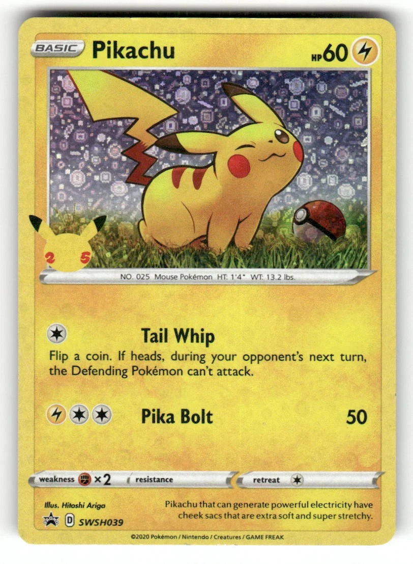25+ Pikachu Pokémon TCG Individual Trading Card Games General