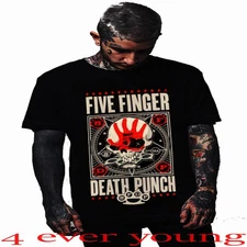 FIVE FINGER DEATH PUNCH PUNK ROCK T SHIRTS MEN'S SIZES