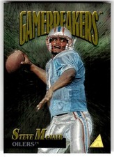 1995 Pinnacle Steve McNair Gamebreakers #14