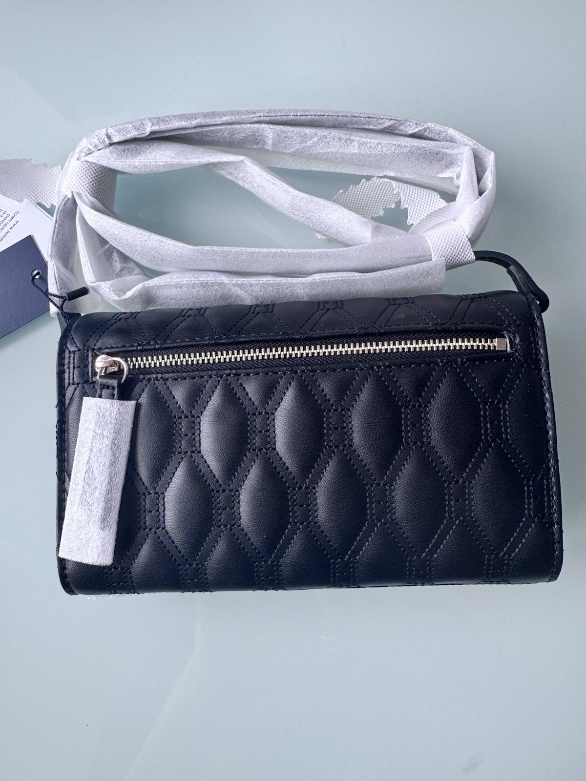 Tommy Hilfiger Quilted Flap Bag RRP £100 image 6