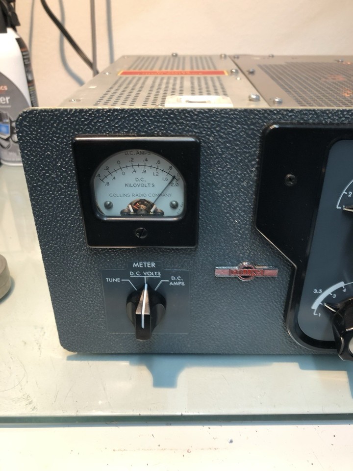 COLLINS 30L-1 AMPLIFIER WITH NEW PETER DALH TRANSFORMER SN 11841 | eBay