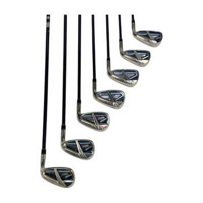 TaylorMade SIM MAX OS Iron Set 5-PW AW Graphite Ventus Blue 6R Regular ...